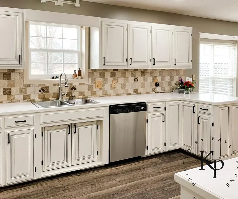 Sherwin Williams SW 7568 kitchen cabinets paint