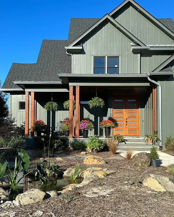 Sherwin Williams Night Owl exterior photo