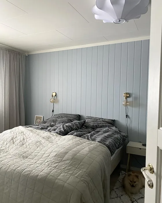Jotun Nordic Breeze bedroom interior