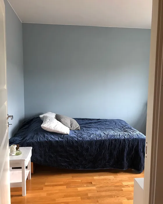 Jotun Nordic Breeze bedroom interior
