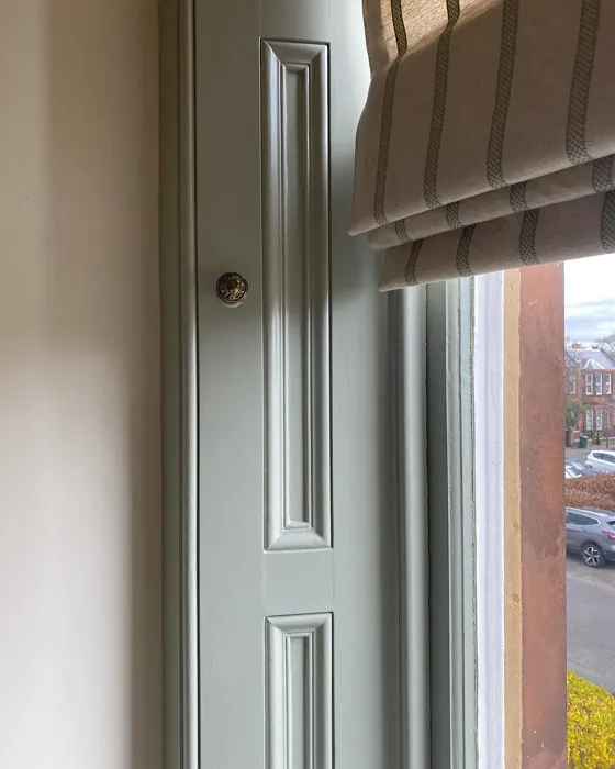 Little Greene Normandy Grey 79 painted shutters