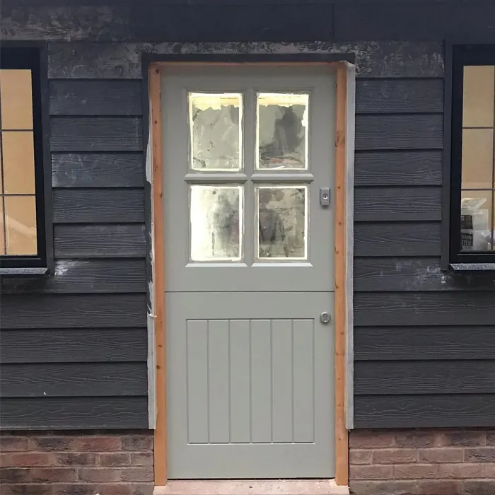 Little Greene Normandy Grey 79 front door