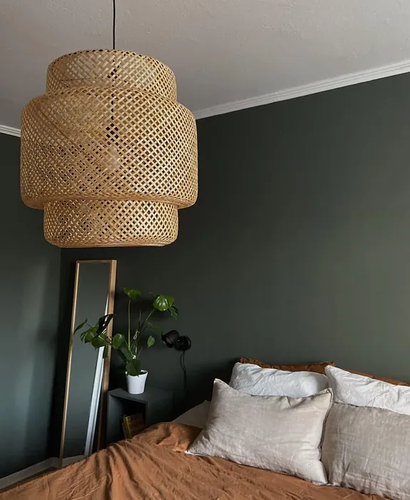 Jotun Northern Mystic boho bedroom color review