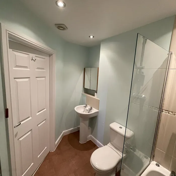 Dulux Ocean Ripple bathroom review