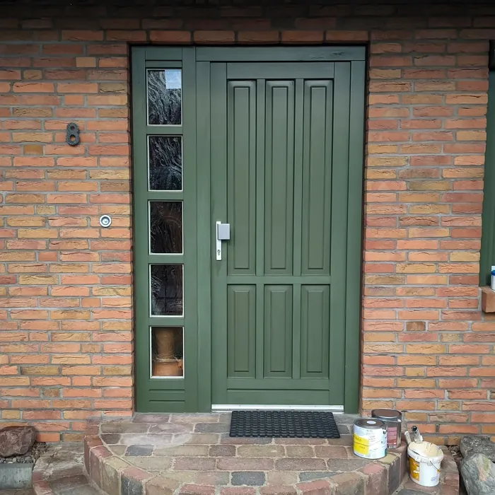 RAL Classic  Olive green front door 
