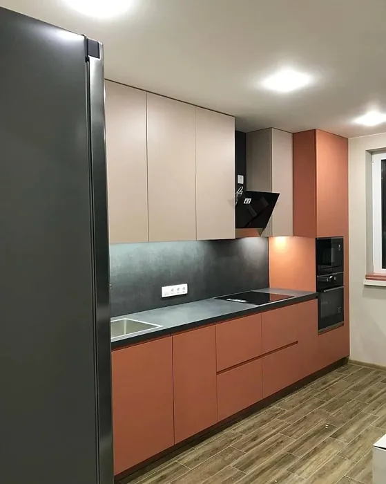 RAL 8023 kitchen cabinets inspiration