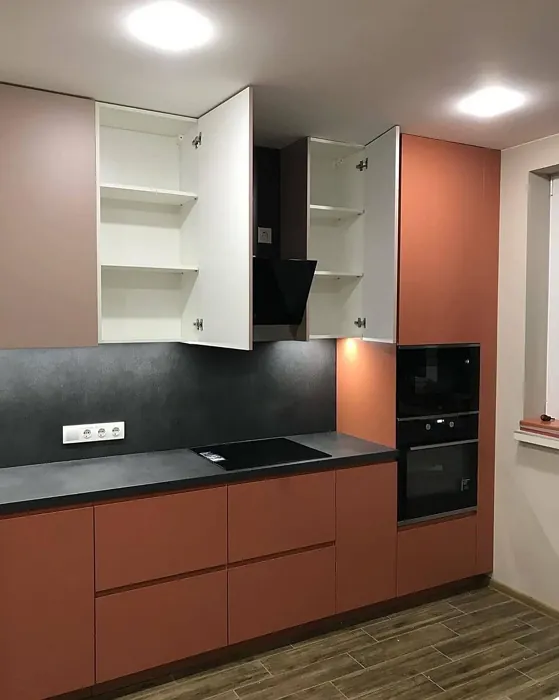 RAL 8023 kitchen cabinets 