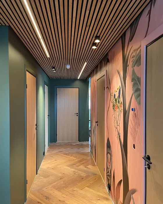 Jotun Organic Green hallway color