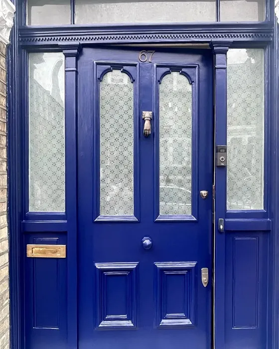 Dulux Oxford Blue (Heritage) front door color review