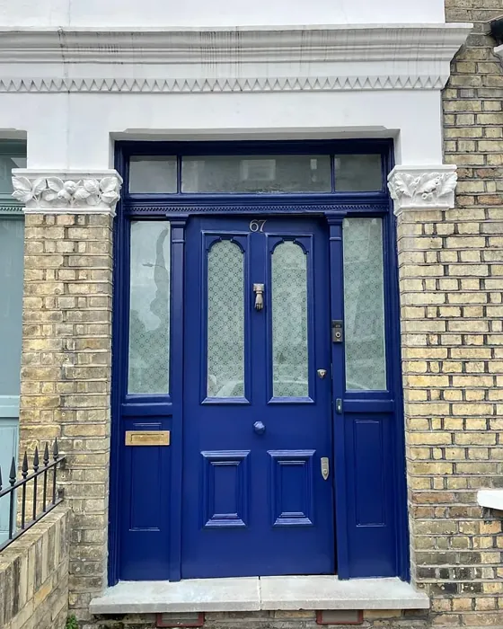 Dulux Oxford Blue (Heritage) front door inspiration