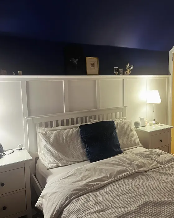 Dulux Oxford Blue (Heritage) bedroom interior