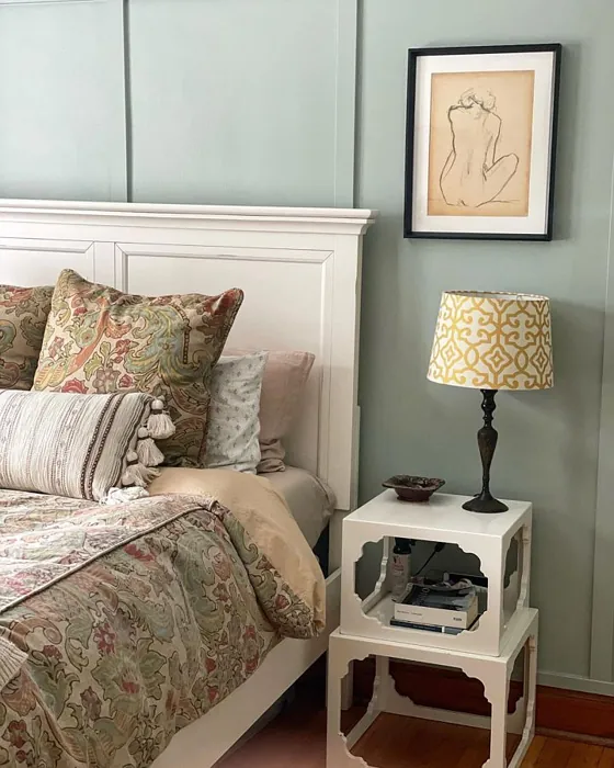 Sherwin Williams Oyster Bay Bedroom Interior