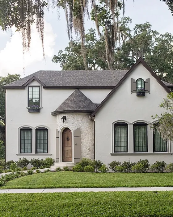 Sherwin Williams Oyster White house exterior color review