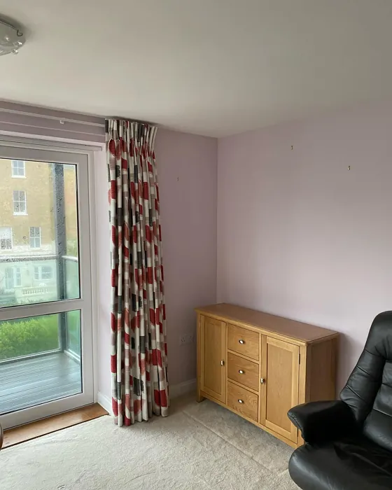 Dulux Pale Peony bedroom color