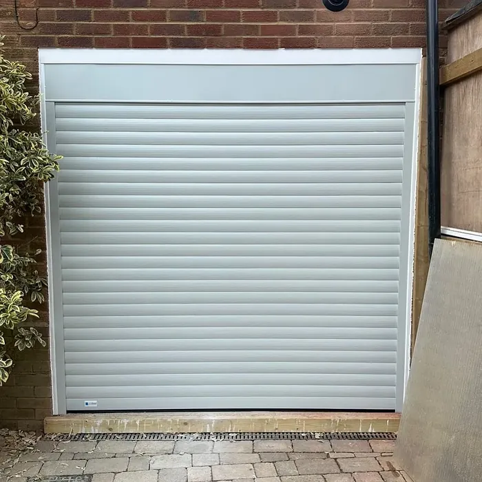 RAL 9018 garage door 