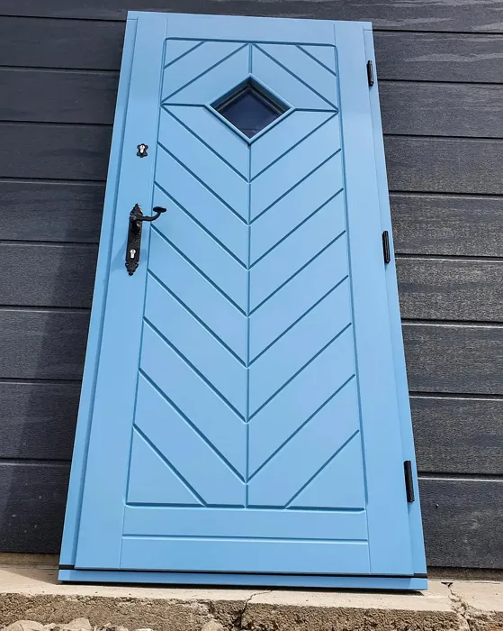 RAL 5024 front door color