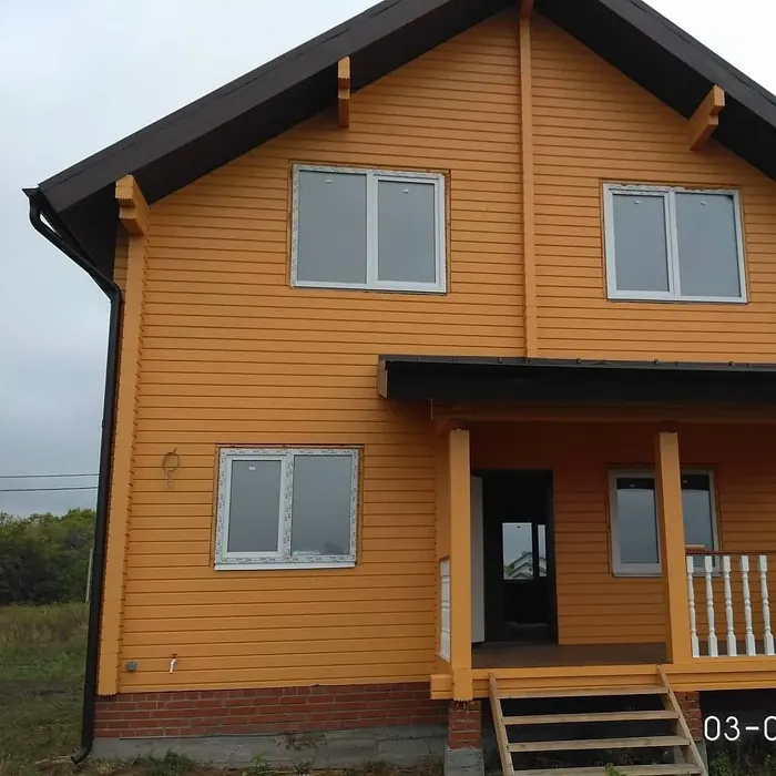 RAL 1034 house exterior color