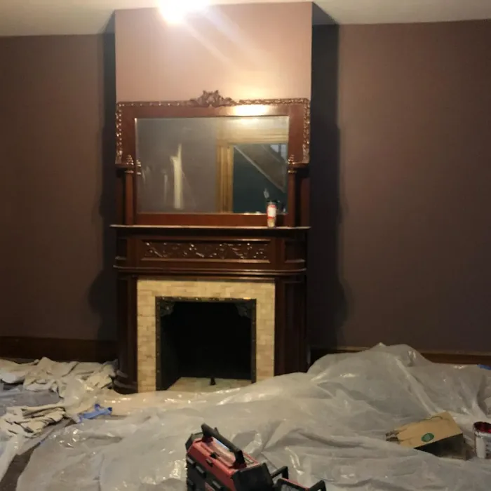 SW Patchwork Plum living room makeover