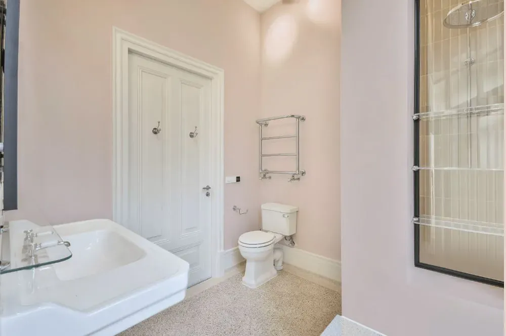 Sherwin Williams Patient White bathroom