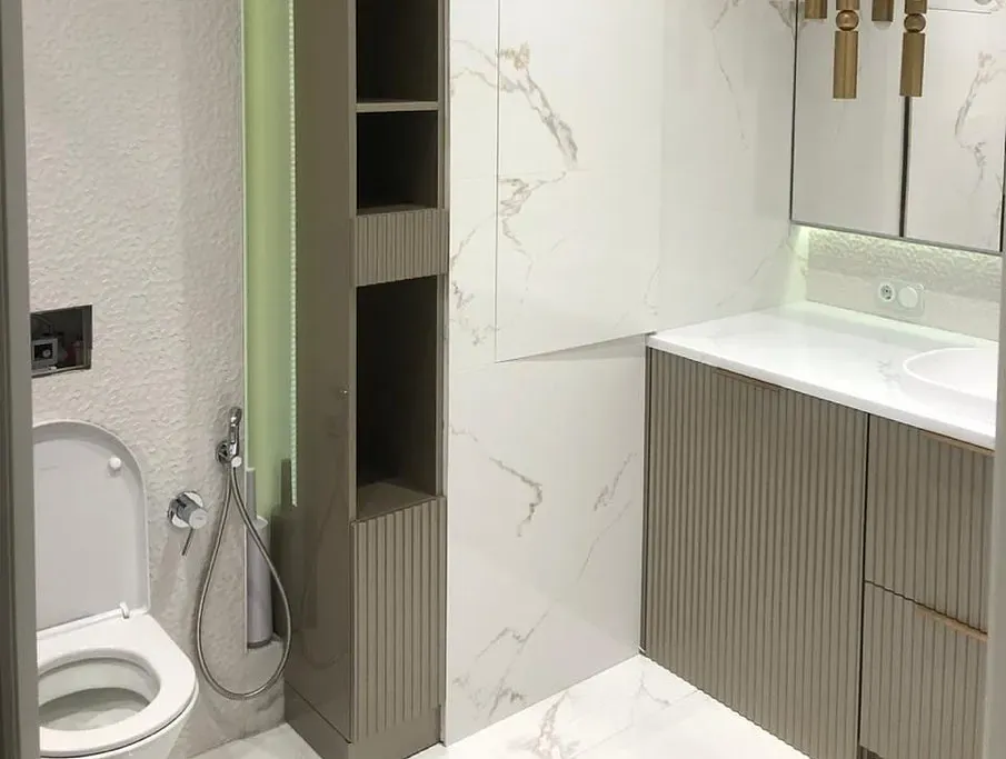 RAL 1035 painted cabinets color review