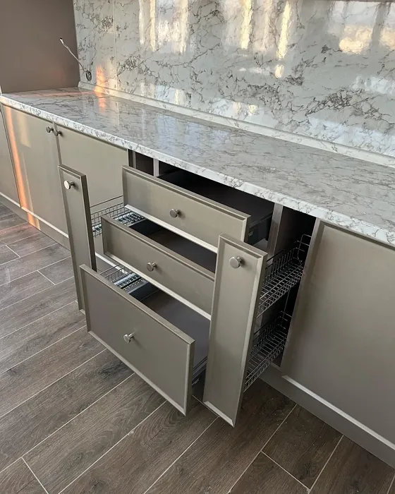 RAL Classic  Pearl beige kitchen cabinets paint review