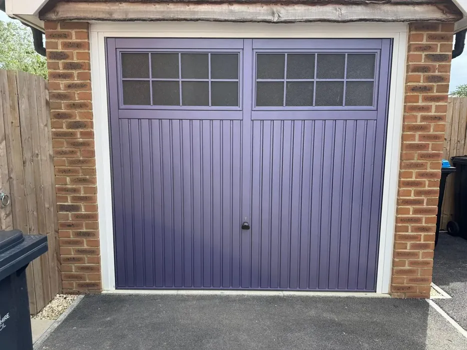 RAL 4012 garage door 