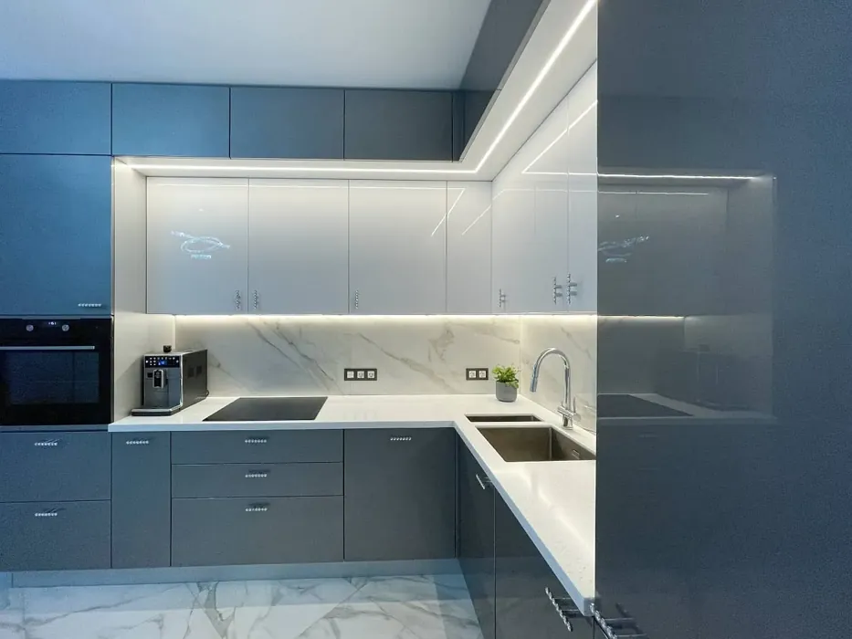 Pearl dark grey kitchen cabinets color review