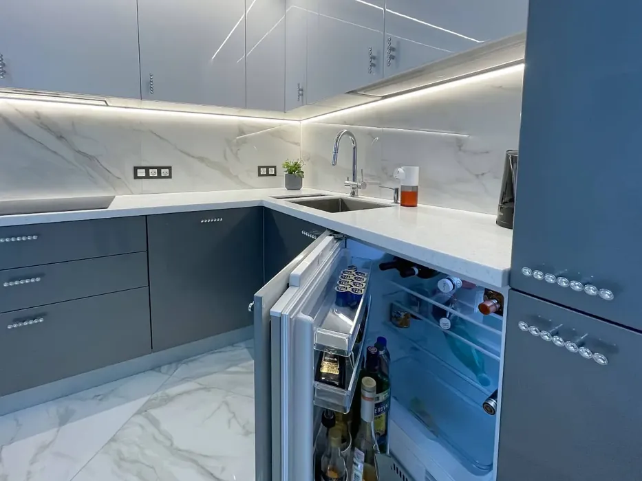 RAL Classic Pearl dark grey kitchen cabinets color review