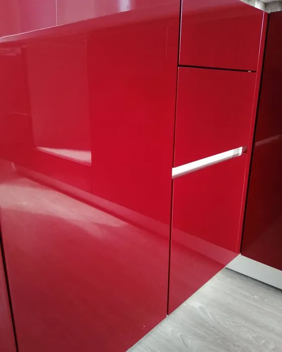 RAL 3032 kitchen cabinets 