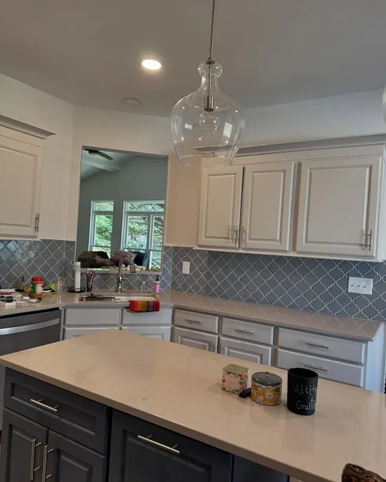 SW Pediment kitchen cabinets color