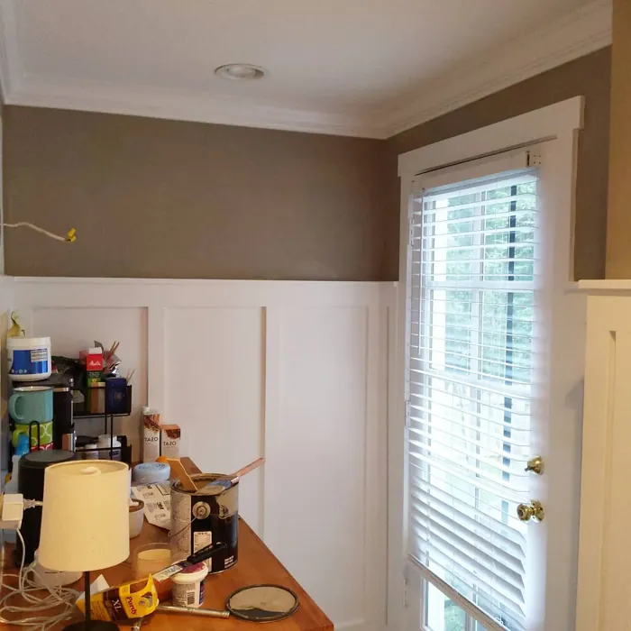 Sherwin Williams Pewter Tankard wall paint review