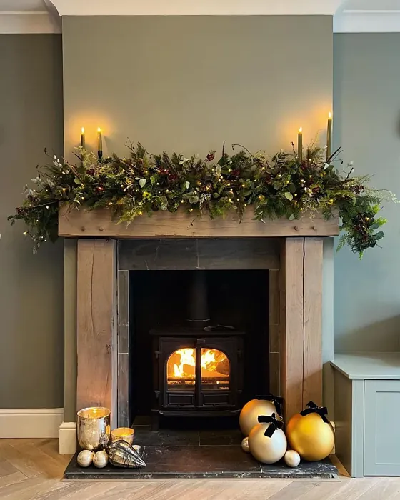 Pigeon living room fireplace 