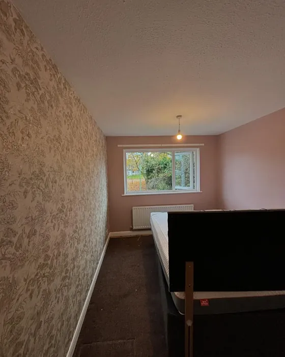 Dulux Pink Parchment bedroom paint