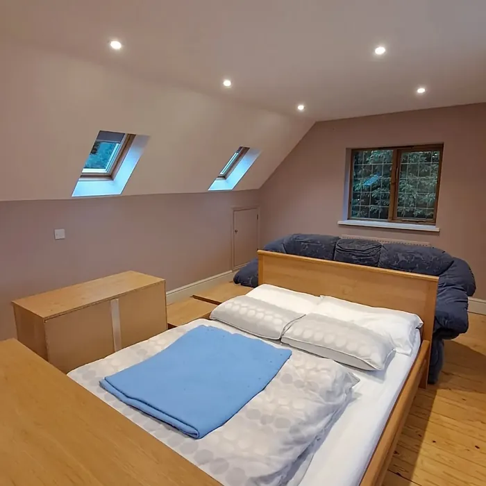 Dulux Pink Parchment walls