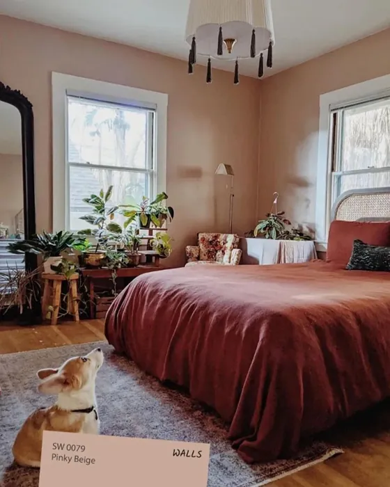 Sherwin williams pinky beige bedroom
