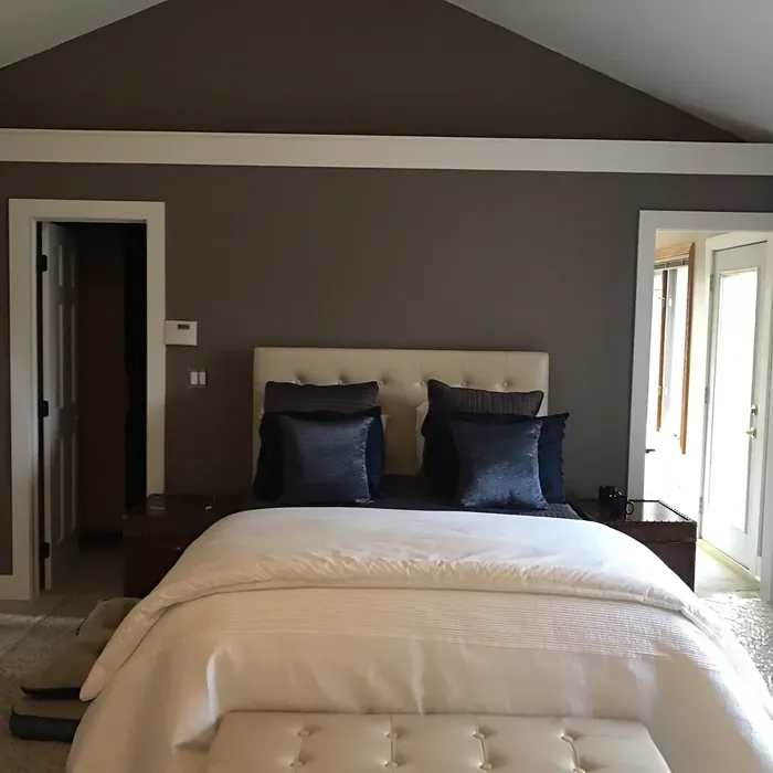 Sherwin Williams Poised Taupe Bedroom