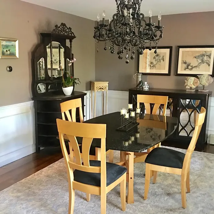 Sw Poised Taupe Dining Room