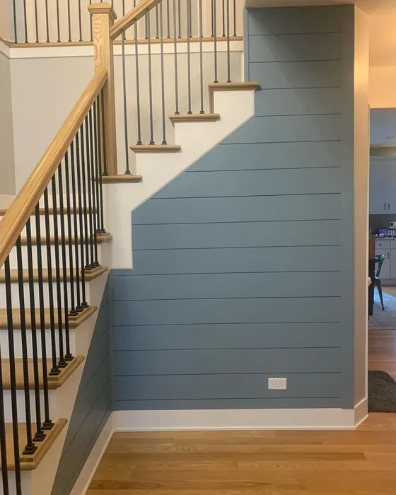 Sherwin Williams Poolhouse Stairs