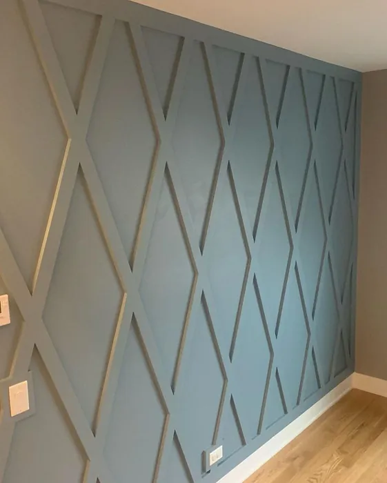 Poolhouse Accent Wall Panelling