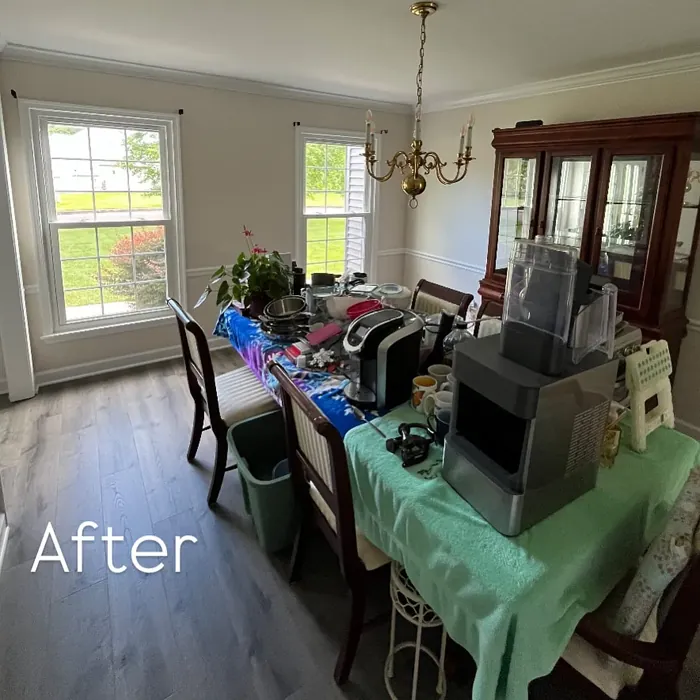 Sherwin Williams Porcelain dining room interior Sherwin Williams Porcelain dining room interior