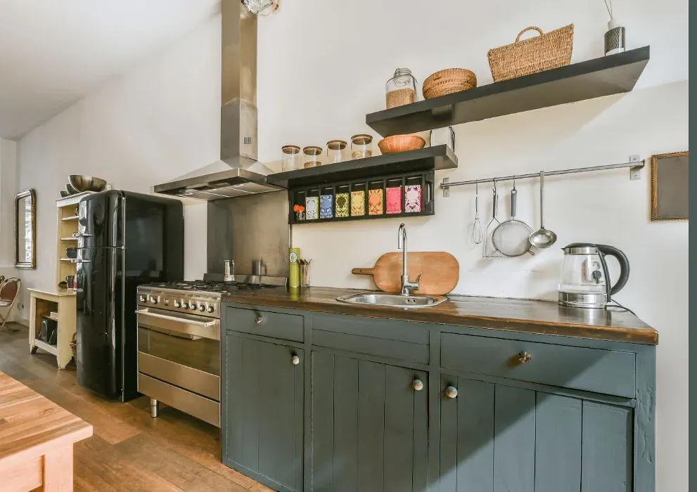Sherwin Williams Portsmouth kitchen cabinets
