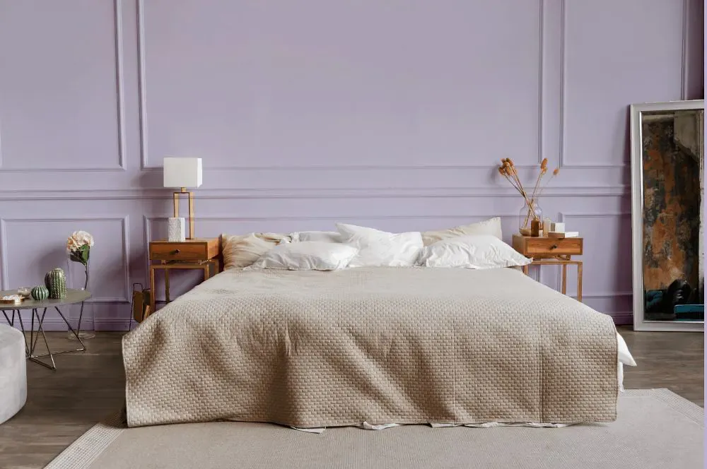 Sherwin Williams Potentially Purple bedroom