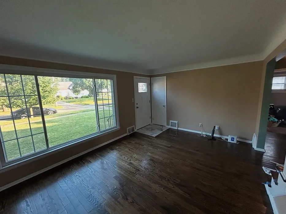 Practical Beige wall paint makeover