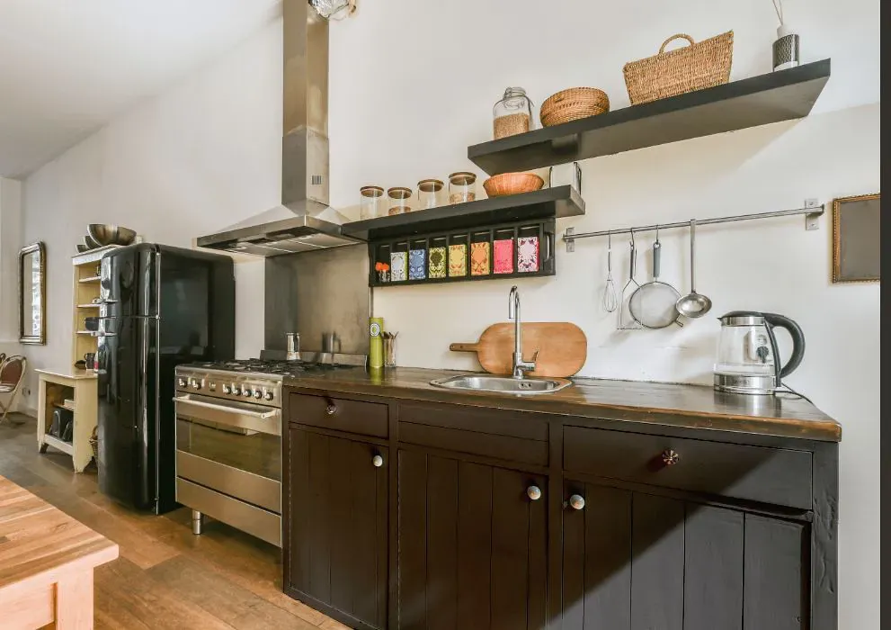 Sherwin Williams Prelude kitchen cabinets