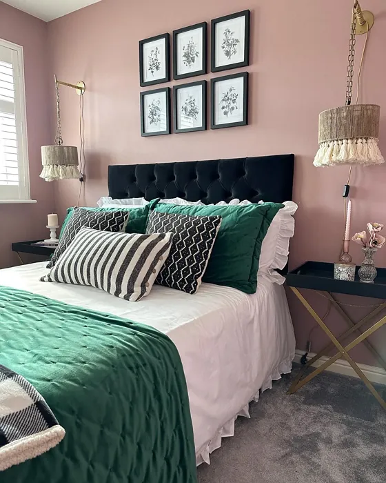 Dulux Pressed Petal bedroom color