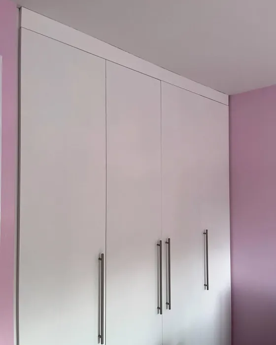 Dulux Pretty Pink bedroom paint