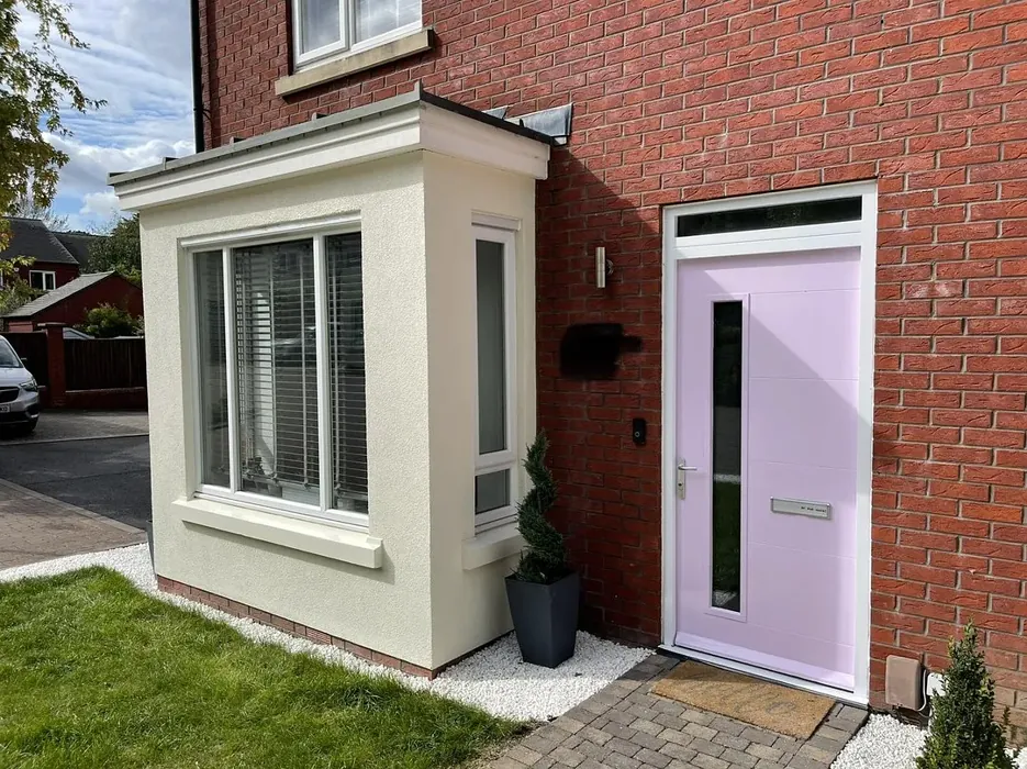 Dulux Pretty Pink front door color