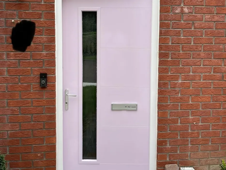 Dulux Pretty Pink front door review