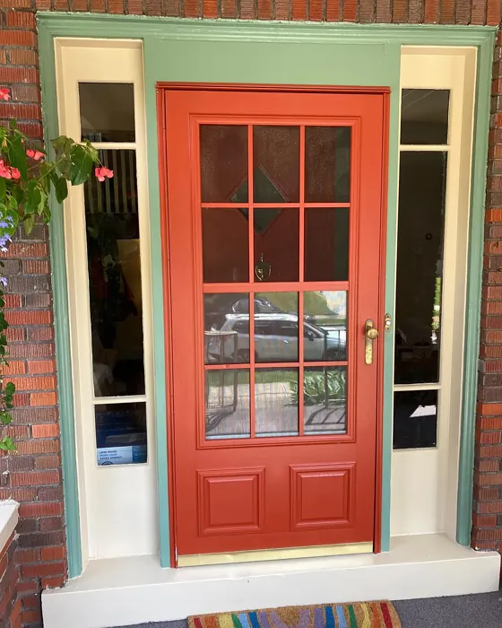 Privilege Green house exterior trims