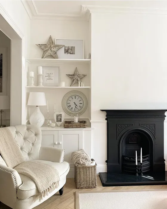 Dulux Pure Brilliant White victorian living room 